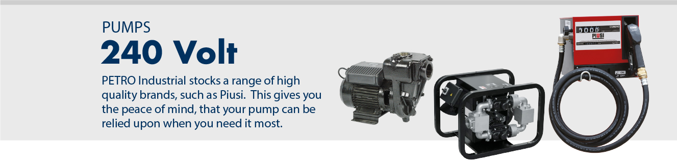 240 Volt Pumps from PETRO Industrial