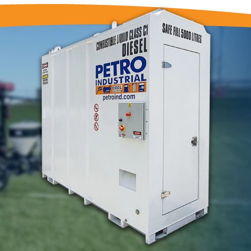PETRO Industrial's STORE range of tanks are perfect for home base refuelling