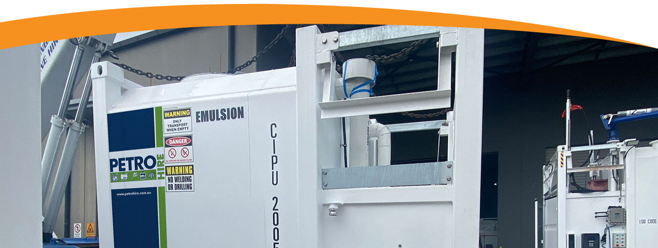 12,000L LT Tank for the storage and transfer of emulsion