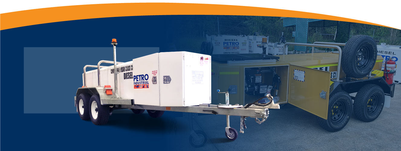 Self bunded low profile fuel storage and dispensing trailer by PETRO Industrial