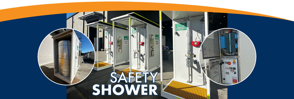 PETRO Safety Shower and Eye Wash