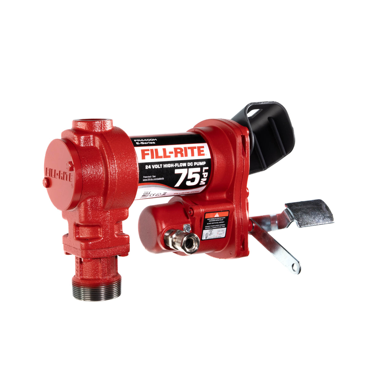 Fill Rite Pump Front View Fill-Rite FR4200-SERIES Product Options - 12V DC 75 Lpm — PETRO Industrial