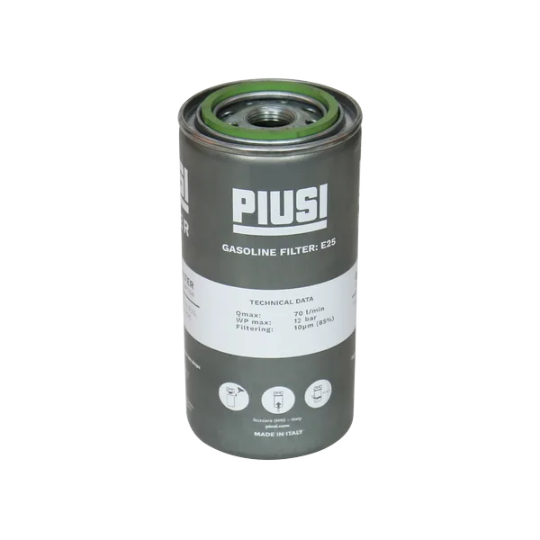 PIUSI Spin-on ATEX Gasoline Filter E25 Cartridge