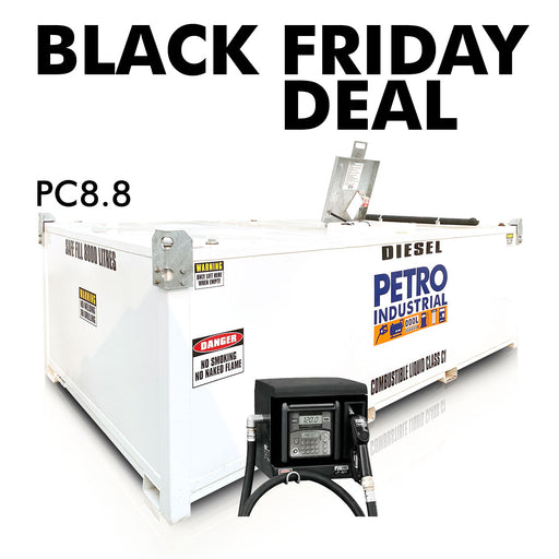 8,000L Safe Fill PC8.8 Self-Bunded CUBE Fluid Storage Tank