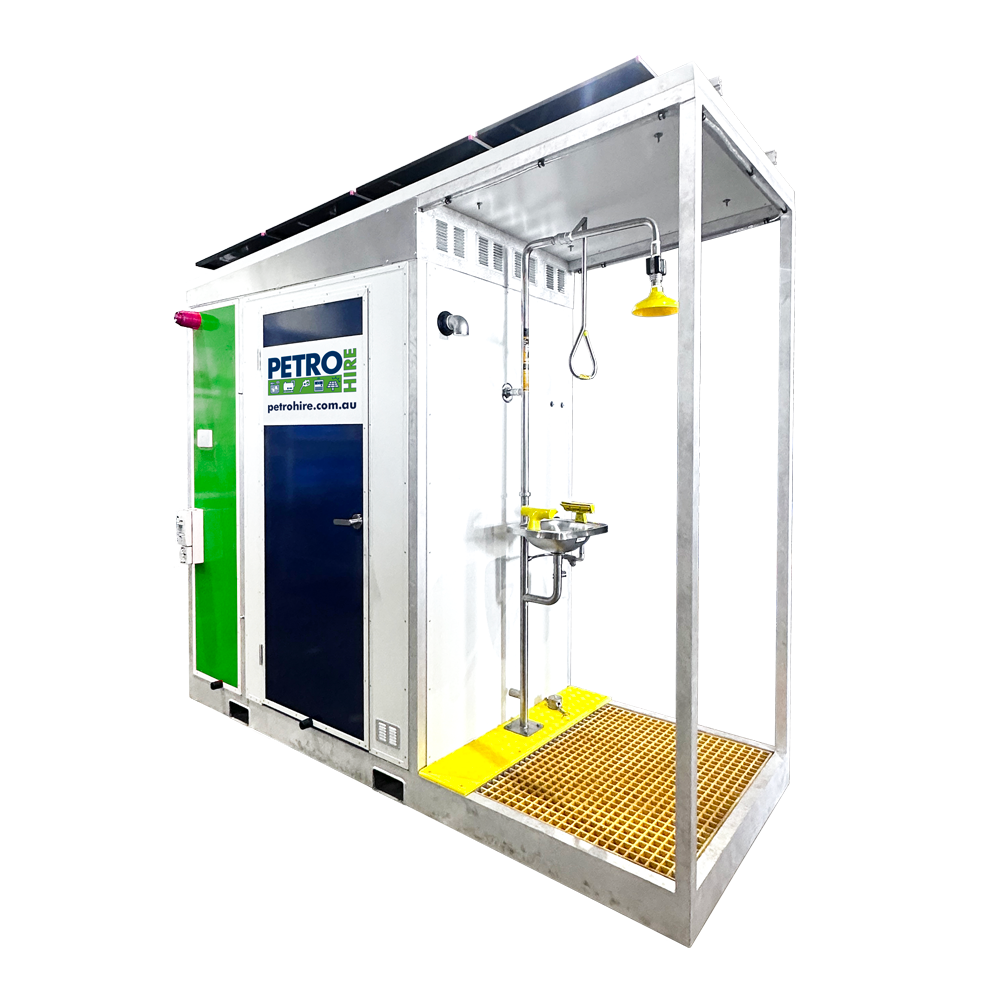 Emergency Shower & Eyewash station fully compliant to AS4775:2026  