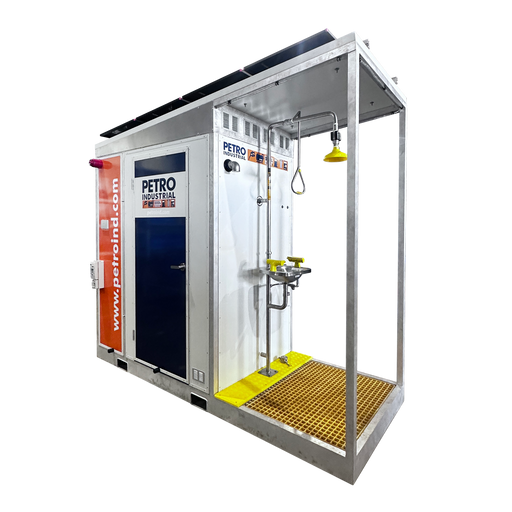 PETRO Emergency shower & eyewash station