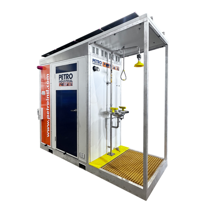 PETRO Emergency shower & eyewash station