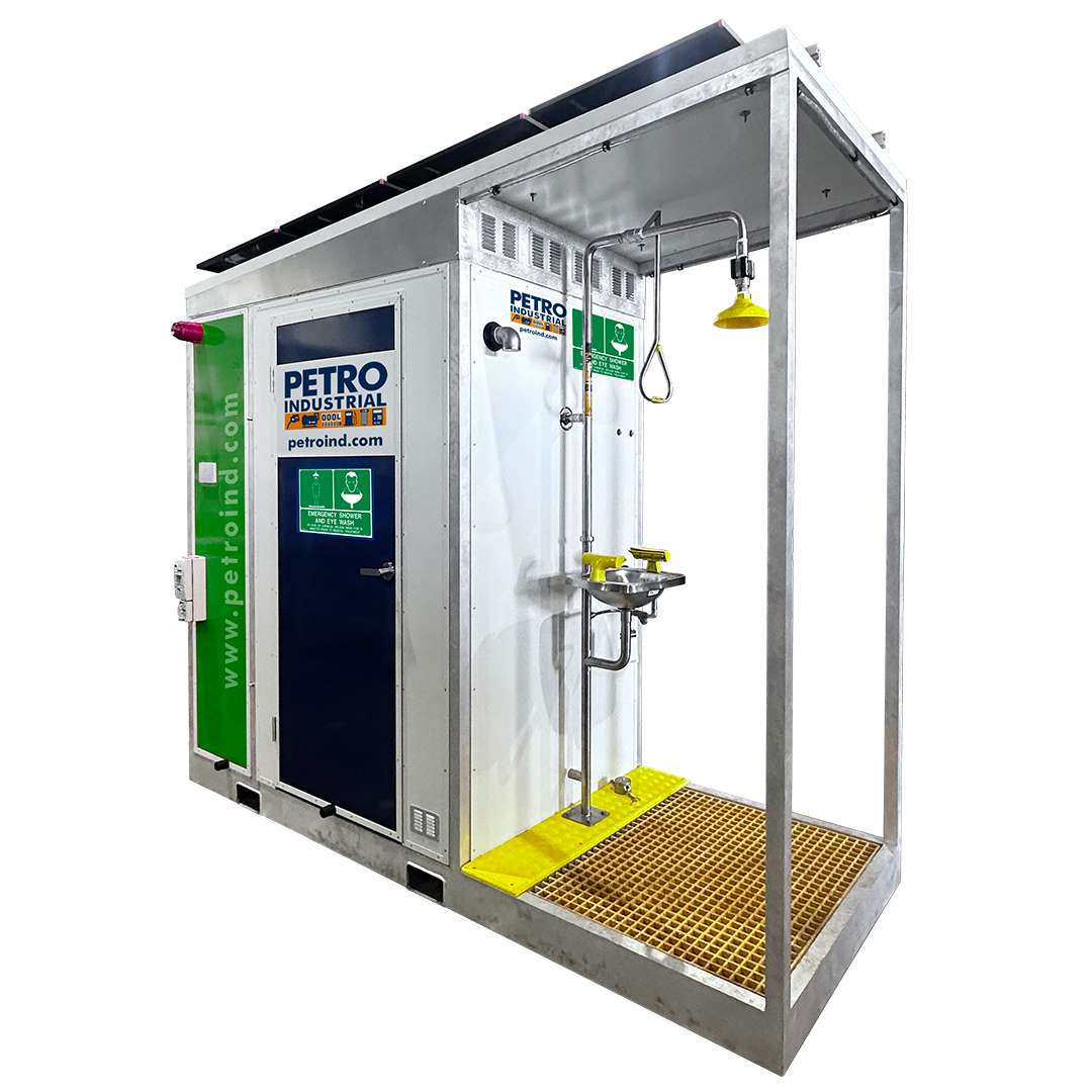 PETRO Emergency shower & eyewash station