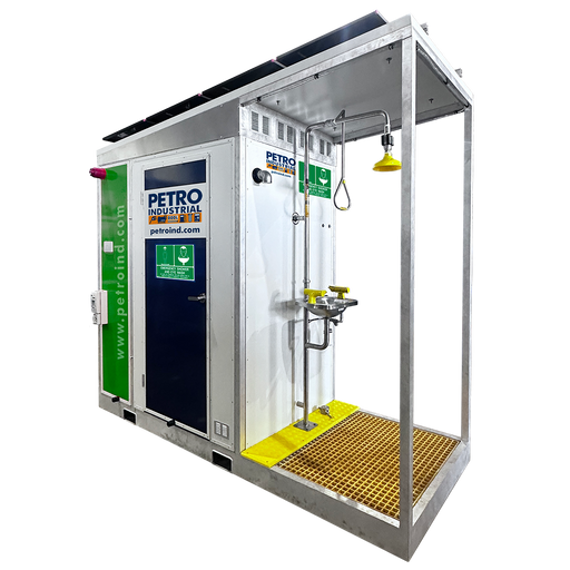 PETRO Emergency shower & eyewash station