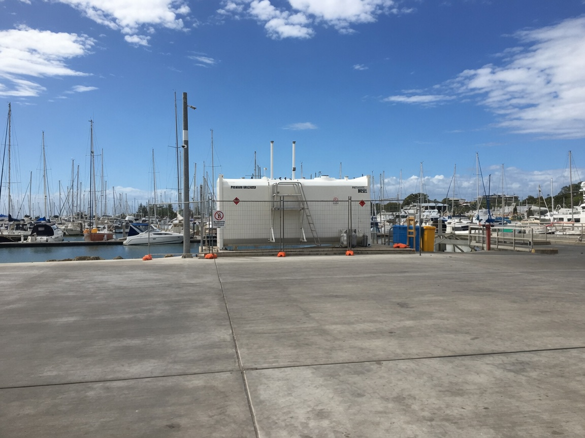 PETRO fuel facility on a marina site