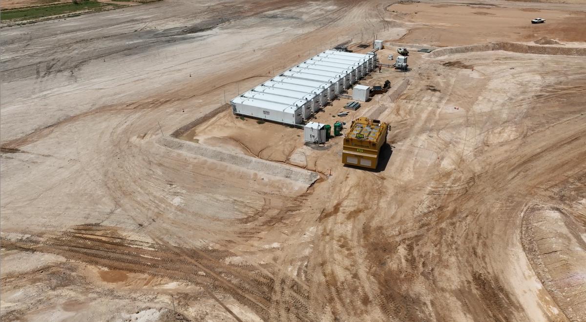 PETRO modular fuel farm aerial view