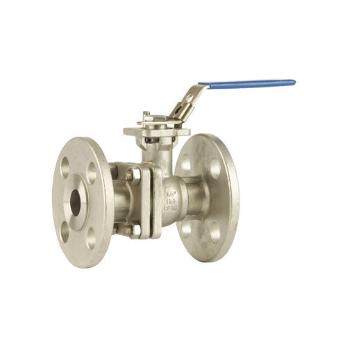 PETRO 316 SS 2 Piece Fire Safe Full Bore Flanged 150# Manual Valve