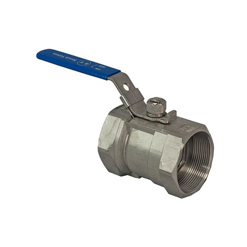 PETRO Ball Valve - 316 SS, 1 Piece Reduced Bore Scr BSP