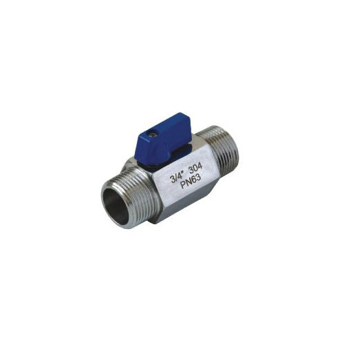 PETRO 316 SS Mini Ball Valve - Scr BSP FF MF MM Thread Options