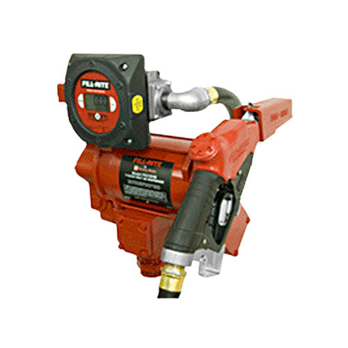 FILL-RITE FR319VB  Pump with Hose, Ultra High Flow Nozzle & 900D Meter - PETRO