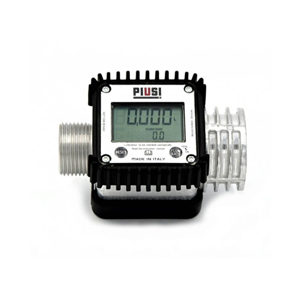 PIUSI K24 FLOW METER Range 120lpm BSP 25mm PETRO Industrial
