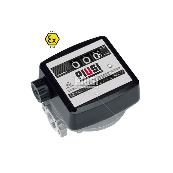 PIUSI K33 ATEX Mechanical Flow Meter - from PETRO Industrial