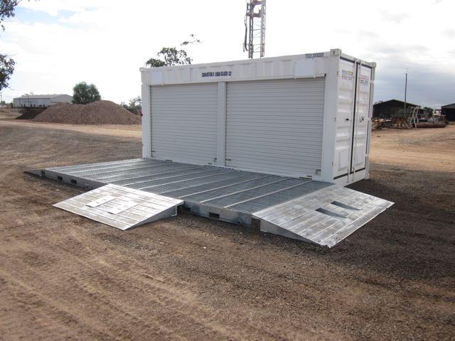 Spill Containment Unit with ramps - Bunded - PETRO Industrial