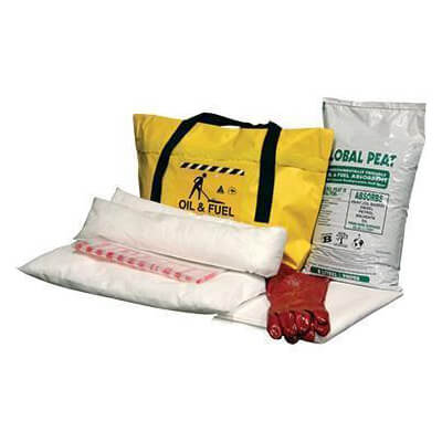 Fuel and Oil Spill Kit 26L Absorbent Capacity
